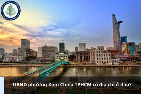 UBND phường Xóm Chiếu TPHCM có địa chỉ ở đâu?