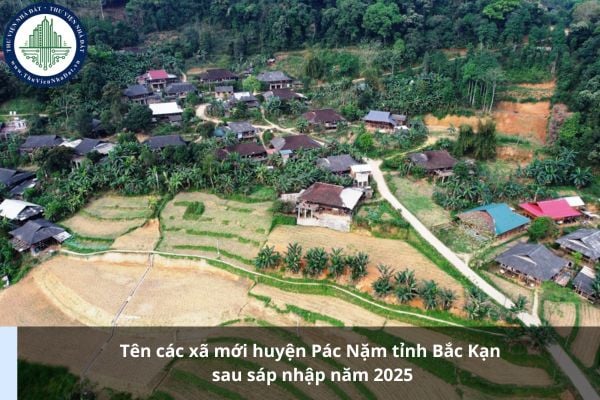 Tên các xã mới huyện Pác Nặm tỉnh Bắc Kạn sau sáp nhập năm 2025