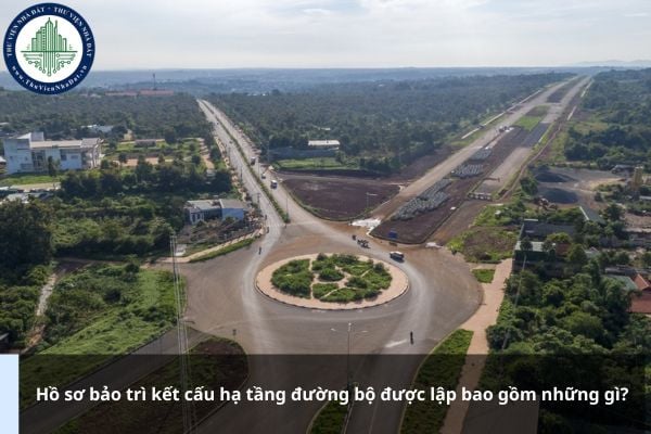 Hồ sơ bảo trì kết cấu hạ tầng đường bộ được lập bao gồm những gì?