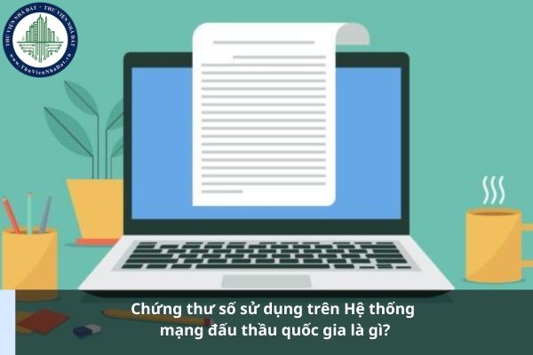 Chứng thư số sử dụng trên Hệ thống mạng đấu thầu quốc gia là gì?