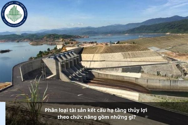 Phân loại tài sản kết cấu hạ tầng thủy lợi theo chức năng gồm những gì?