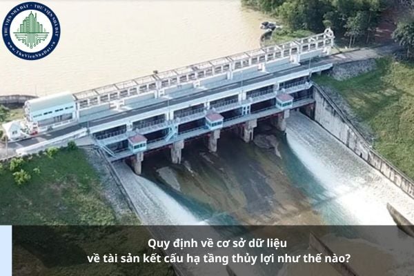 Quy định về cơ sở dữ liệu về tài sản kết cấu hạ tầng thủy lợi như thế nào?