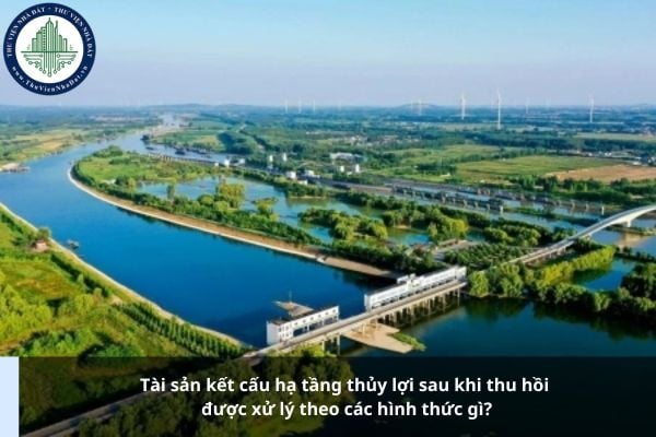 Tài sản kết cấu hạ tầng thủy lợi sau khi thu hồi được xử lý theo các hình thức gì?