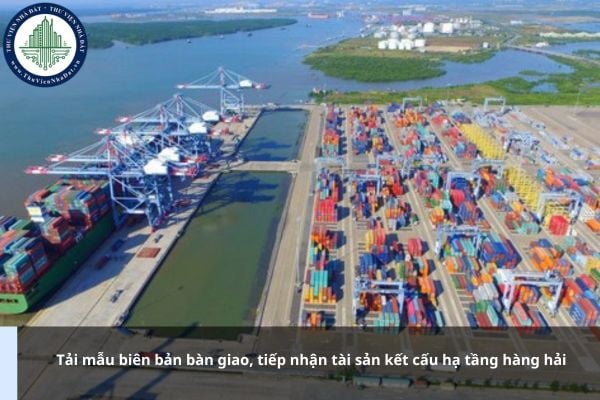 Tải mẫu biên bản bàn giao, tiếp nhận tài sản kết cấu hạ tầng hàng hải