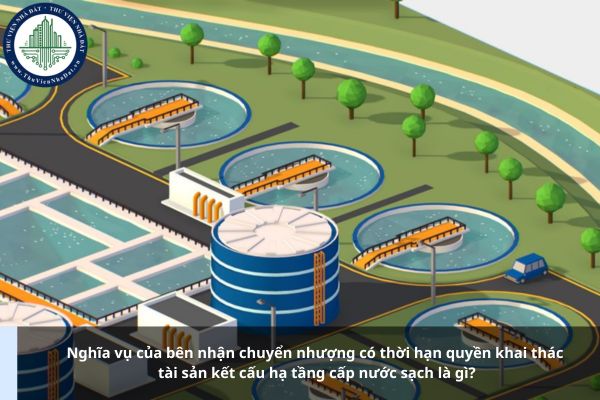 Nghĩa vụ của bên nhận chuyển nhượng có thời hạn quyền khai thác tài sản kết cấu hạ tầng cấp nước sạch là gì? (backlink)