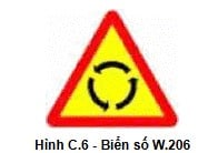 Biển số W.206