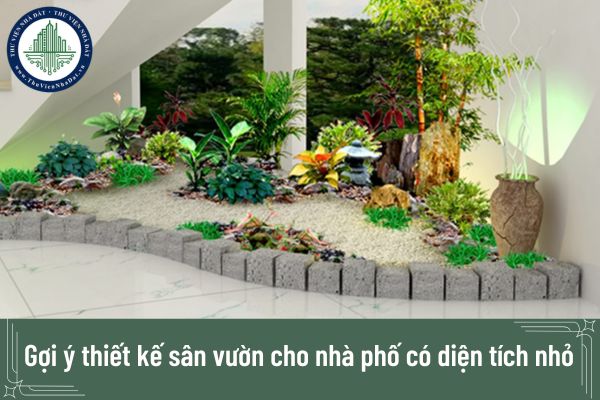 Gợi ý thiết kế sân vườn cho nhà phố có diện tích nhỏ