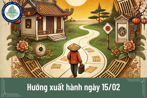 Hướng xuất hành ngày 15/02 để mang lại may mắn