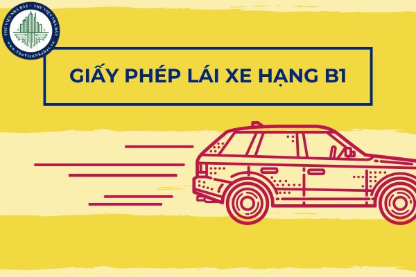 Giấy phép lái xe hạng B1 có còn được điều khiển xe taxi vào năm 2025 không?