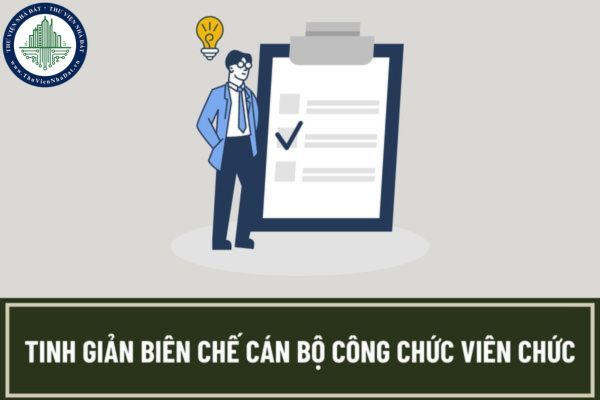 Tinh giản biên chế
