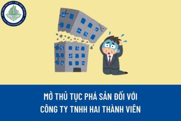 Thứ tự phân chia tài sản khi công ty trách nhiệm hữu hạn hai thành viên phá sản được quy định như thế nào?