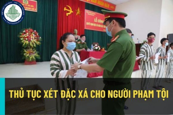 Hồ sơ trình tự và thủ tục xét đặc xá cho người phạm tội vào dịp Quốc khánh nước Cộng hòa xã hội Chủ nghĩa Việt Nam?
