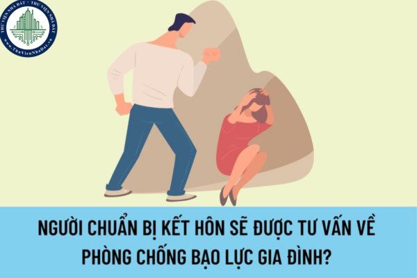 Người chuẩn bị kết hôn sẽ được tư vấn về phòng chống bạo lực gia đình? Có những hình thức truyền thông nào để phòng, chống bạo lực gia đình?