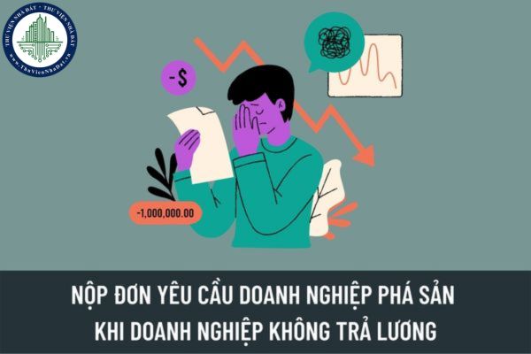 Người lao động có quyền nộp đơn yêu cầu mở thủ tục phá sản khi doanh nghiệp không trả lương không?