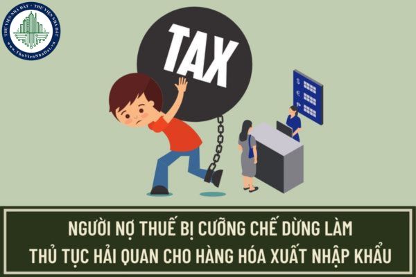 Quy trình cưỡng chế dừng làm thủ tục hải quan cho hàng hóa xuất nhập khẩu đối với người nộp thuế nợ tiền thuế được thực hiện như thế nào?