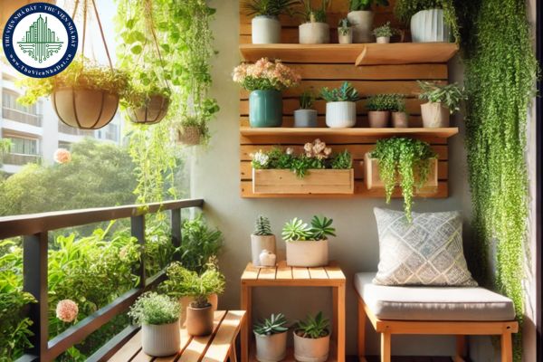 Những cách trang trí ban công chung cư đơn giản, đẹp mắt