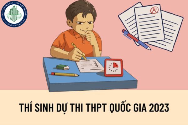 Thí sinh dự thi THPT quốc gia 2023 có được ra ngoài phòng thi trong thời gian làm bài thi trắc nghiệm THPT quốc gia 2023 không?
