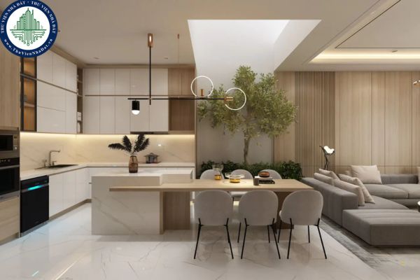 Thiết kế phòng khách liền bếp có nên không?