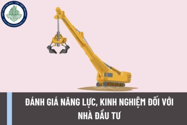 Tiêu chuẩn đánh giá năng lực, kinh nghiệm đối với nhà đầu tư đăng ký thực hiện công trình dịch vụ chuyên ngành giao thông đường bộ là gì?