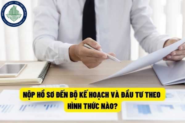 Tổ chức, cá nhân có thể nộp hồ sơ đến Bộ phận Tiếp nhận và Trả kế quả tại Bộ Kế hoạch và Đầu tư theo những hình thức nào?