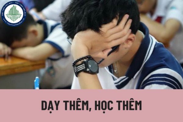 Tổ chức dạy thêm, học thêm trong nhà trường phải đảm bảo điều kiện nào? Nguyên tắc dạy thêm, học thêm được quy định như thế nào?