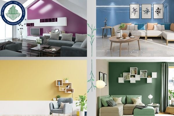 Xu hướng trang trí màu sắc nội thất năm 2025