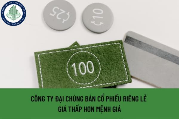 Hồ sơ công ty đại chúng đăng ký chào bán cổ phiếu riêng lẻ với giá thấp hơn mệnh giá gồm những gì?