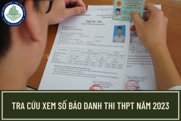 Hướng dẫn tra cứu xem số báo danh thi THPT năm 2023? Các mốc thời gian quan trọng trong kỳ thi THPT năm 2023?