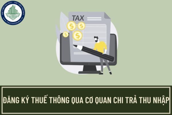 Việc đăng ký thuế lần đầu đối với người nộp thuế là cá nhân nộp hồ sơ đăng ký thuế qua cơ quan chi trả thu nhập thực hiện ra sao?