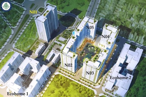 Giá căn hộ nhà ở xã hội Ecohome 3 Đông Ngạc Bắc Từ Liêm là bao nhiêu?