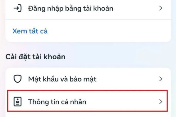 Cách xác thực tài khoản Facebook bằng Căn cước