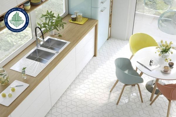 Bếp mở phong cách tối giản (minimalist kitchen)
