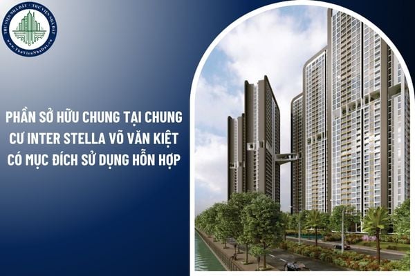 Phần sở hữu chung tại chung cư Inter Stella Võ Văn Kiệt có mục đích sử dụng hỗn hợp được quản lý như thế nào?