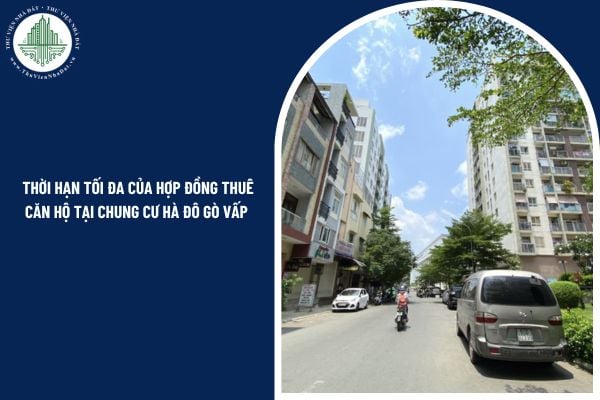 Thời hạn tối đa của hợp đồng thuê căn hộ tại chung cư Hà Đô Gò Vấp được pháp luật quy định thế nào?