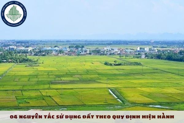 04 nguyên tắc sử dụng đất theo quy định hiện hành