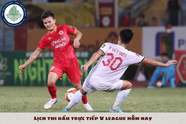 Lịch thi đấu trực tiếp V league hôm nay? Lịch đấu V league mùa giải 2024 2025