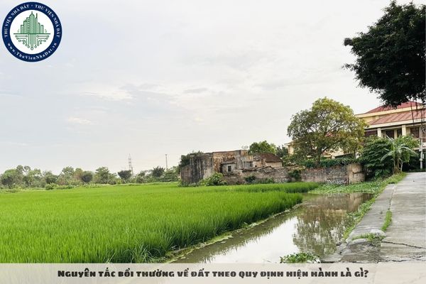 Nguyên tắc bồi thường về đất theo quy định hiện hành là gì?