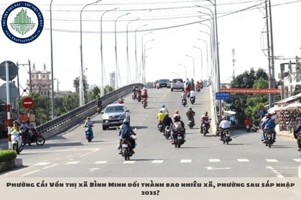 Phường Cái Vồn thị xã Bình Minh đổi thành bao nhiêu xã, phường sau sáp nhập 2025?
