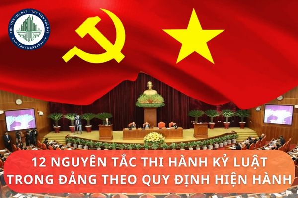 12 nguyên tắc thi hành kỷ luật trong Đảng theo quy định hiện hành