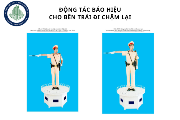 Âm hiệu còi và động tác chỉ huy của cảnh sát giao thông từ năm 2025