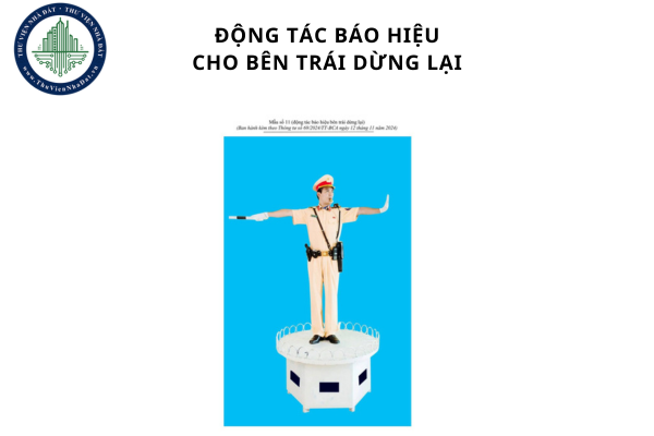 Âm hiệu còi và động tác chỉ huy của cảnh sát giao thông từ năm 2025