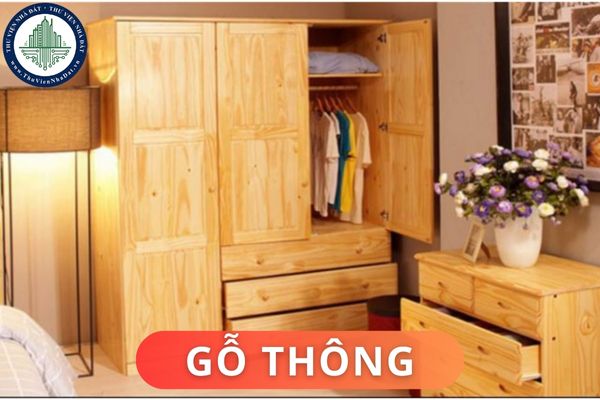 Đặc điểm của gỗ thông? Ứng dụng của gỗ thông trong thiết kế nội thất