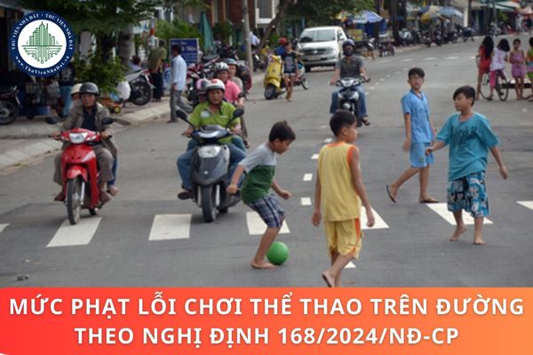 Mức phạt lỗi chơi thể thao trên đường theo Nghị định 168/2024