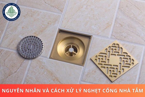 Nguyên nhân và cách xử lý nghẹt cống nhà tắm