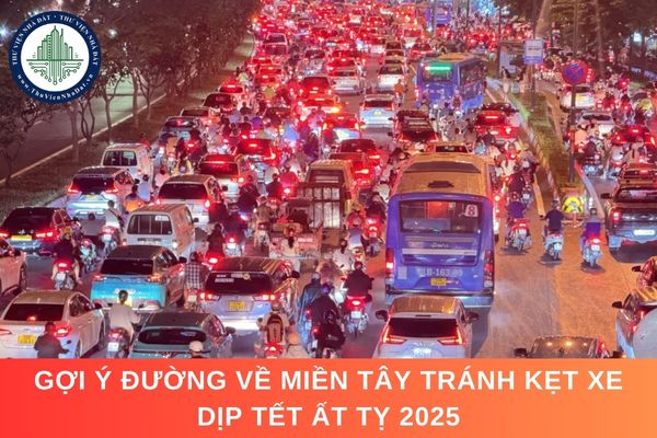 Gợi ý đường về miền Tây tránh kẹt xe dịp Tết Ất tỵ 2025