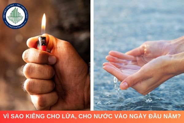 Vì sao kiêng cho lửa, cho nước vào ngày đầu năm?