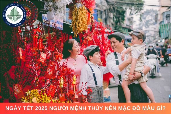 Ngày Tết 2025 người mệnh Thủy nên mặc đồ màu gì?