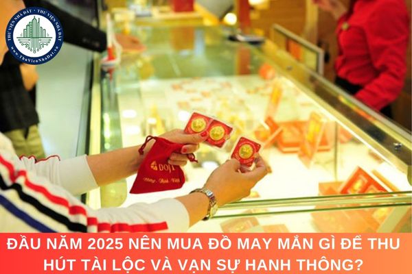 Đầu năm 2025 nên mua đồ may mắn gì để thu hút tài lộc và vạn sự hanh thông?