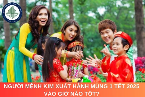 Người mệnh Kim xuất hành mùng 1 Tết 2025 vào giờ nào tốt?