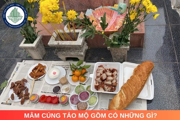 Mâm cúng tảo mộ gồm có những gì?